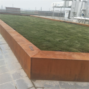 沈丘耐候钢花池围边
