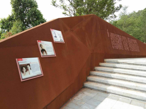 沈丘耐候钢挡土墙